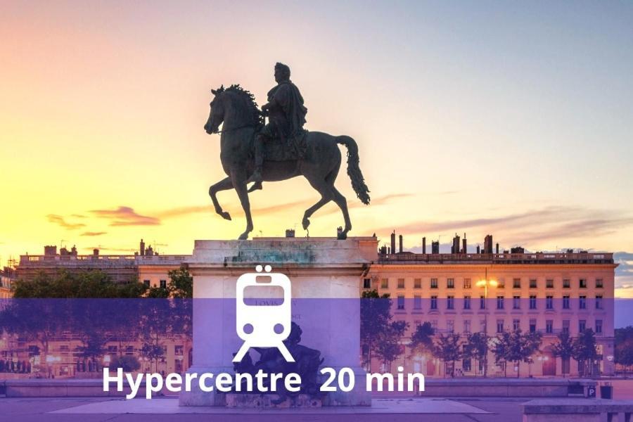 Apartament Le Petit Cocon - Parking Prive - Lyon Sud Vénissieux Zewnętrze zdjęcie